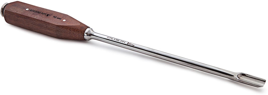 Долото жолобчасте пряме подовжене