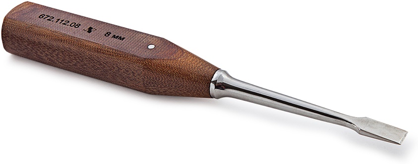 Долото пряме з 2-х стороннім заточенням