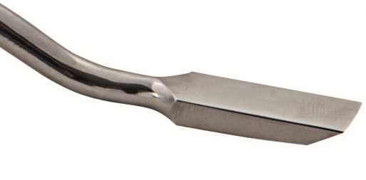 Застосування долота зігнутого ревізійного