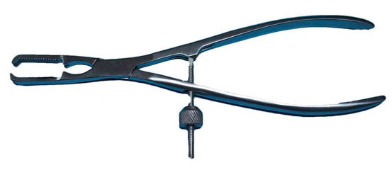 Кісткотримач пластинчастий з зажимом