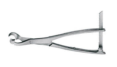 Кісткотримач прямий з рейковим фіксатором