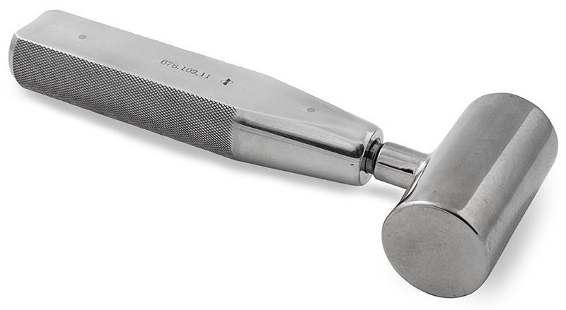 Молоток сталевий цільнометалевий з алюмінієвою ручкою