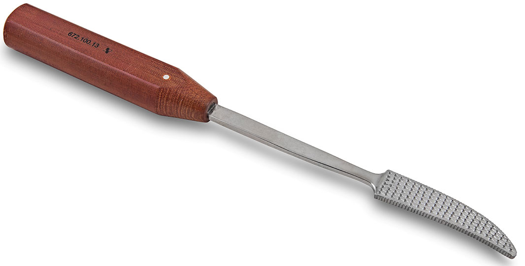 Рашпіль кістковий вигнутий по ребру