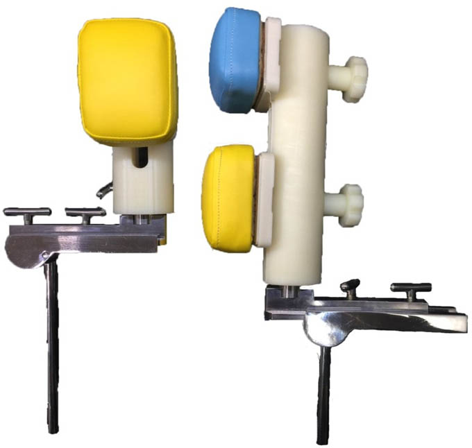 Позиціонер пацієнта на столі (комплект упорів)