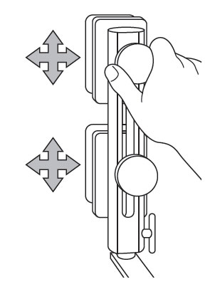 Застосування позиціонера пацієнта на столі (комплект упорів)