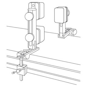 Застосування позиціонера пацієнта на столі (комплект упорів)