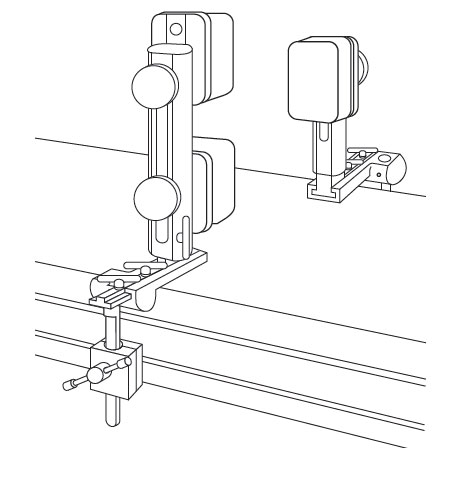 Застосування позиціонера пацієнта на столі (комплект упорів)