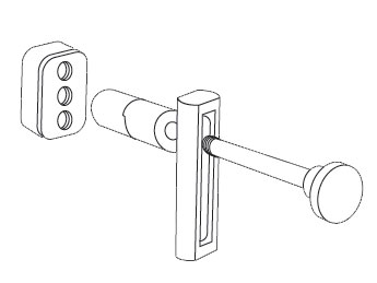 Застосування позиціонера пацієнта на столі (комплект упорів)